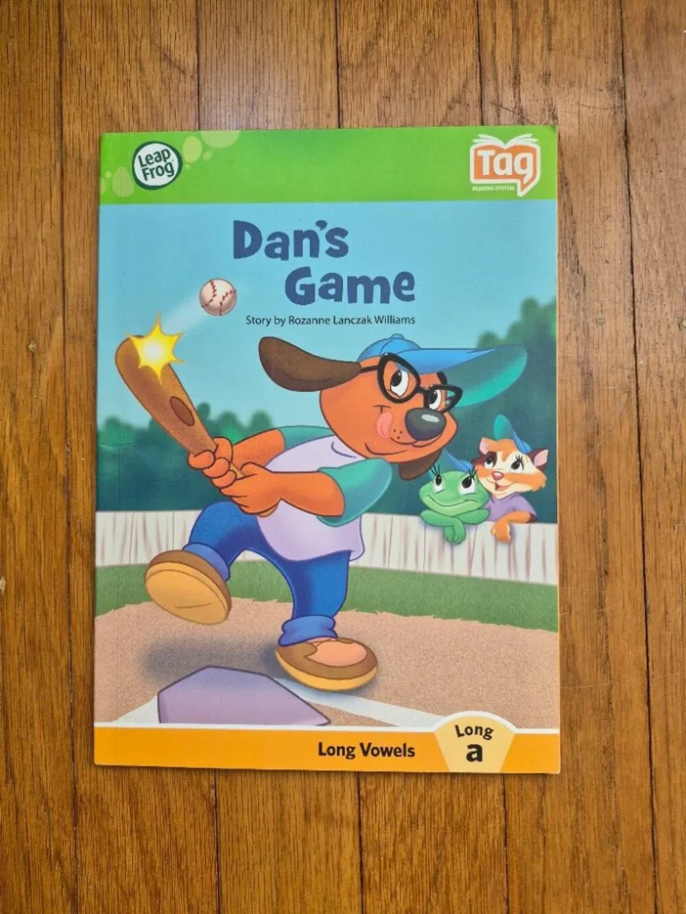 Leap Frog Tag Dan's Game Long Vowels A Children's Book